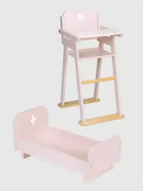 Set di mobili per bambole per bambini piccoli