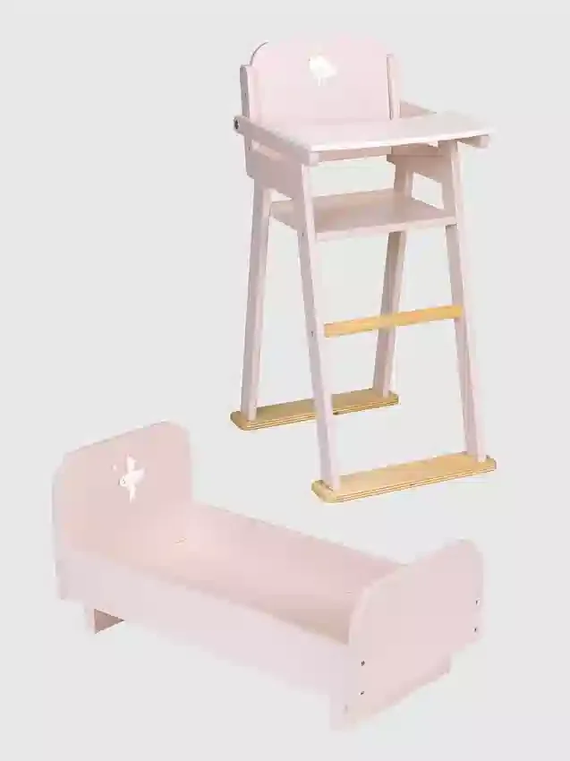 Set di mobili per bambole per bambini piccoli
