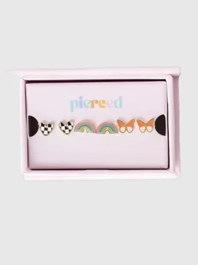 Set di orecchini a vite bestseller di Pierced Co