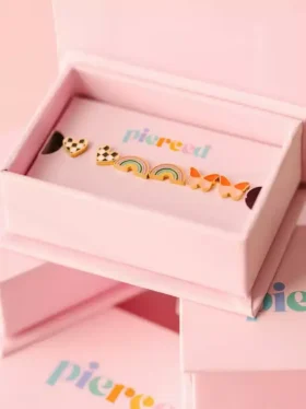 Set di orecchini a vite bestseller di Pierced Co