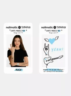 Set di penne per tatuaggi temporanei Nailmatic