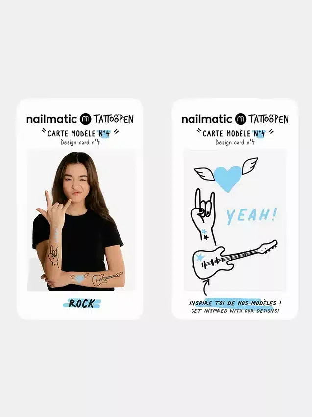 Set di penne per tatuaggi temporanei Nailmatic