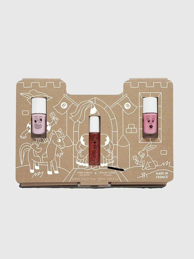 Set di smalti e lucidalabbra Nailmatic "Princess Story"