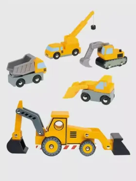 Set di veicoli da cantiere per bambini piccoli