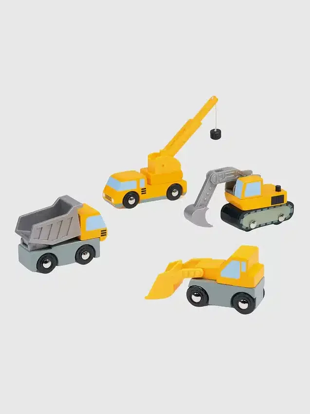 Set di veicoli da cantiere per bambini piccoli