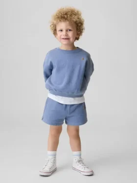 Set felpa e pantaloncini Vintagesoft per Neonato & Bebè