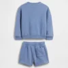 Set felpa e pantaloncini Vintagesoft per Neonato & Bebè