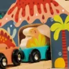 Set ferroviario "Lost World" a tema dinosauri