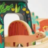 Set ferroviario "Lost World" a tema dinosauri