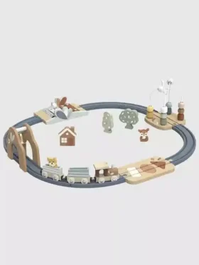 Set ferroviario multi-attività per bambini piccoli