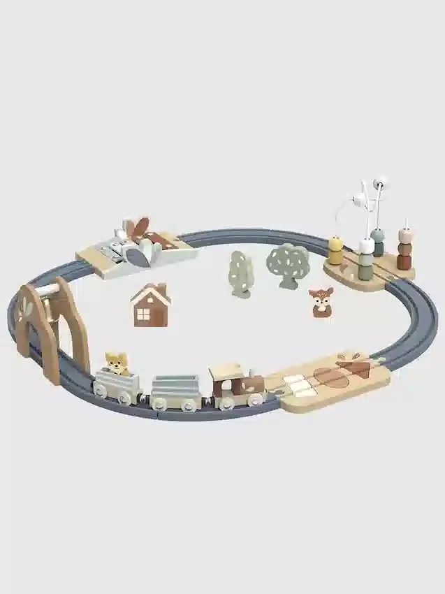Set ferroviario multi-attività per bambini piccoli