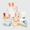 Set giocattolo da trucco con coniglietto per bambini piccoli