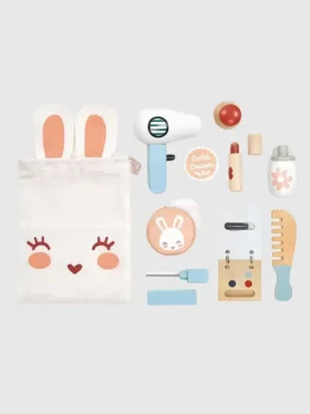 Set giocattolo da trucco con coniglietto per bambini piccoli
