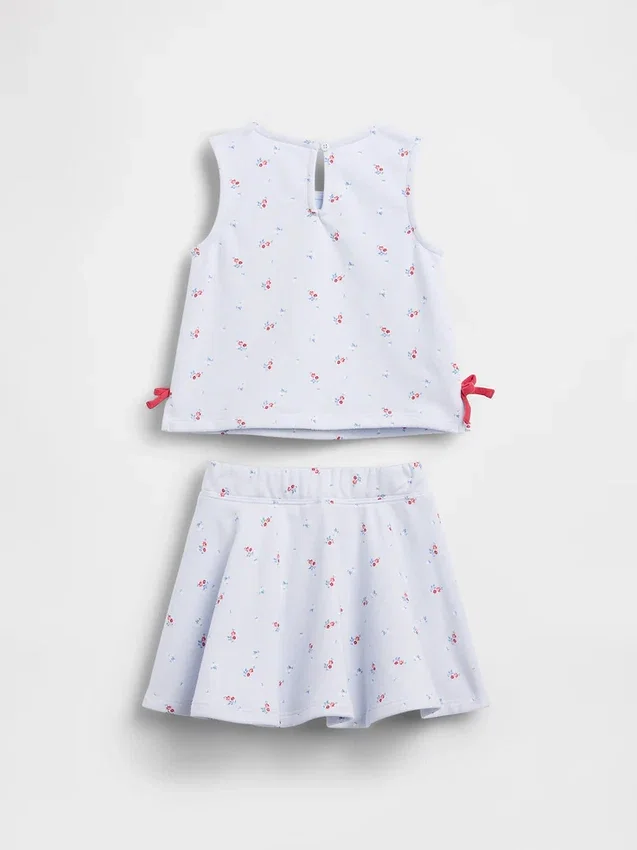 Set gonnellina con fiocco Vintagesoft per Neonato & Bebè