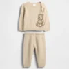 Set maglione per neonato CashSoft con orsetto Brannan