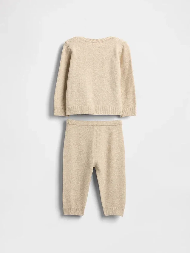Set maglione per neonato CashSoft con orsetto Brannan