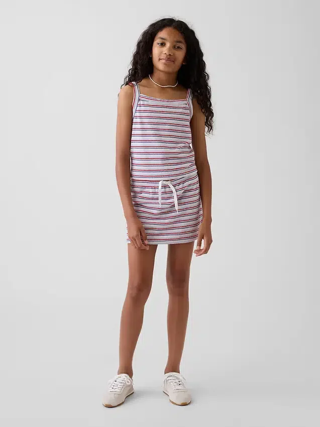 Set per bambini con gonnellina-pantaloncino in spugna