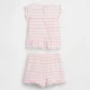 Set per neonati con volant a tema fragola