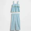 Set per neonato & bebè a quadretti giallo limone