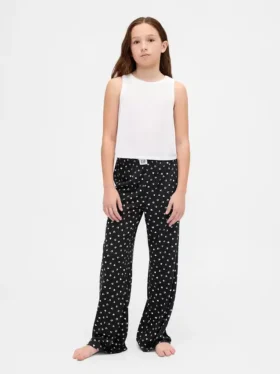 Set pigiama canotta riciclata per bambini