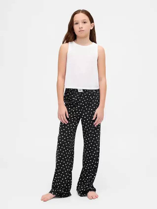 Set pigiama canotta riciclata per bambini
