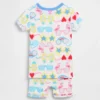 Set pigiama con pantaloncini e maglietta in cotone biologico spazzolato per neonato & bebè