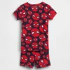 Set pigiama con pantaloncini in cotone biologico spazzolato Marvel per Neonato & Bebè
