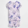 Set pigiama con pantaloncini in cotone biologico spazzolato Marvel per Neonato & Bebè