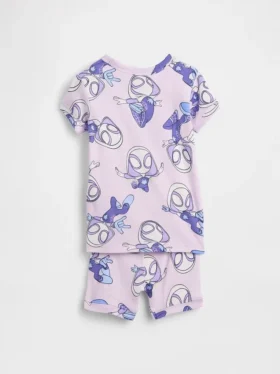 Set pigiama con pantaloncini in cotone biologico spazzolato Marvel per Neonato & Bebè