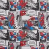 Set pigiama con pantaloncini per bambini Spider-Man in cotone biologico spazzolato