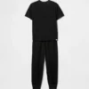 Set pigiama da bambino con pantaloni jogger riciclati