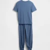 Set pigiama da bambino con pantaloni jogger riciclati