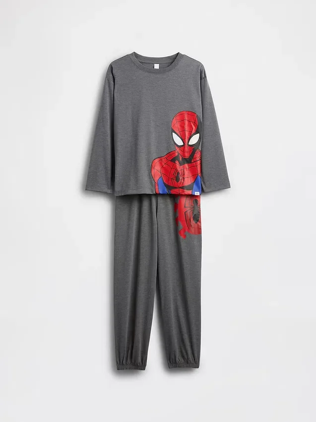Set pigiama da bambino Spider-Man in tessuto riciclato