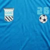 Set pigiama da calcio oversize riciclato per bambini con pantaloncini