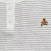 Set pigiama Henley in cotone biologico per neonato & bebè