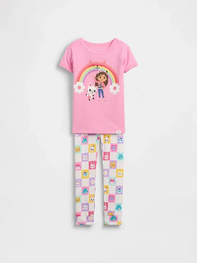 Set pigiama in cotone biologico spazzolato "Gabby's Dollhouse" per Neonato & Bebè