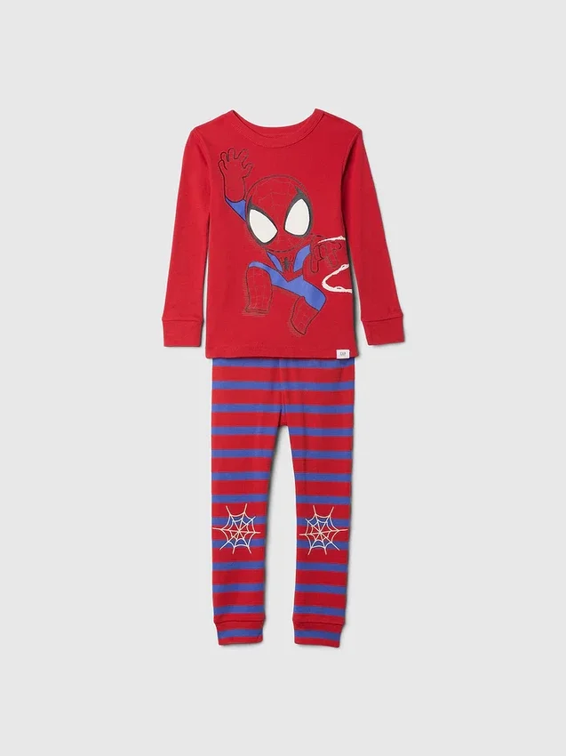 Set pigiama in cotone biologico spazzolato Marvel per Neonato & Bebè
