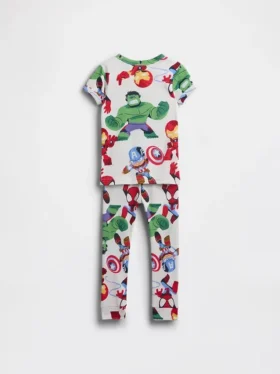 Set pigiama in cotone biologico spazzolato Marvel per Neonato & Bebè