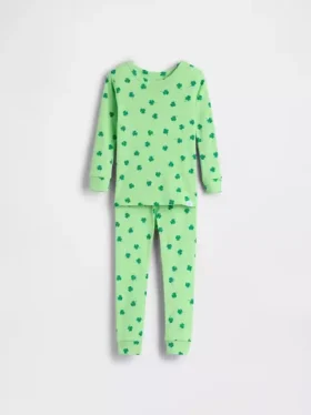 Set pigiama in cotone biologico spazzolato per Neonato & Bebè