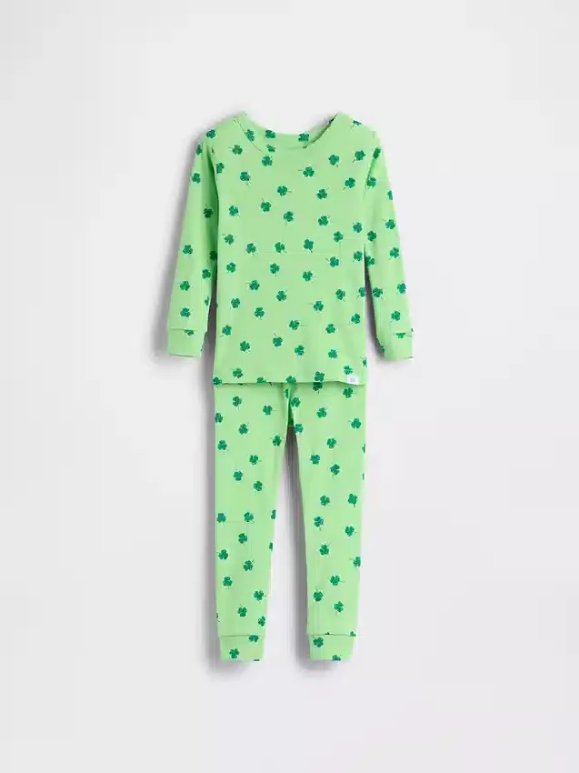 Set pigiama in cotone biologico spazzolato per Neonato & Bebè