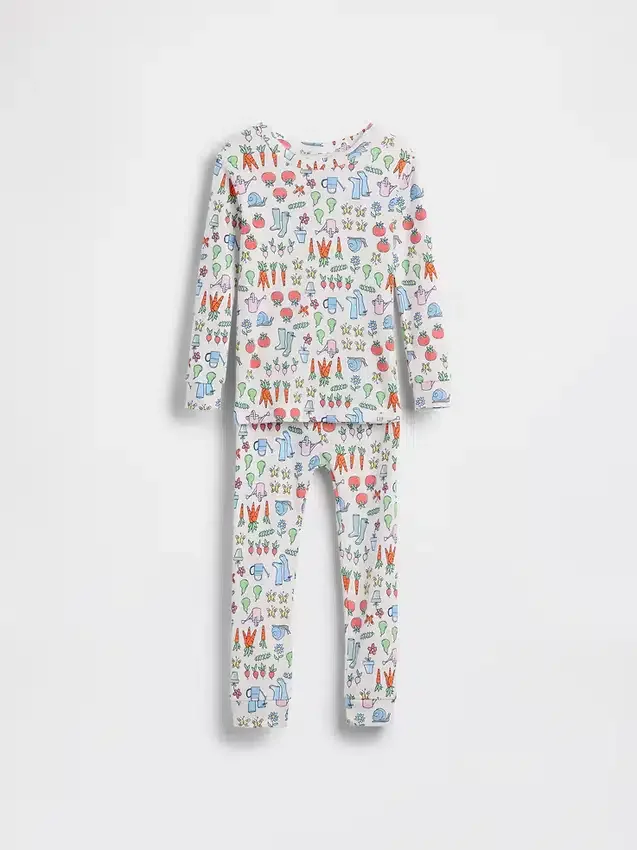 Set pigiama in cotone biologico spazzolato per Neonato & Bebè