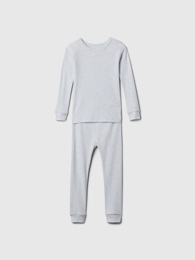 Set pigiama in cotone biologico spazzolato per Neonato & Bebè