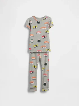 Set pigiama in cotone biologico spazzolato per Neonato & Bebè