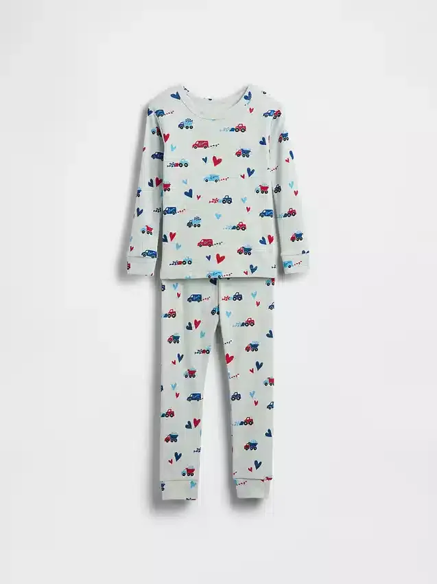 Set pigiama in cotone biologico spazzolato per Neonato & Bebè