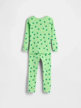 Set pigiama in cotone biologico spazzolato per Neonato & Bebè