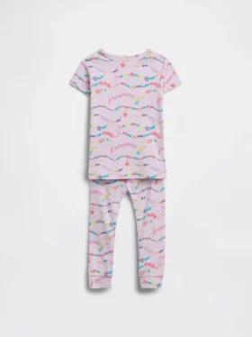 Set pigiama in cotone biologico spazzolato per Neonato & Bebè