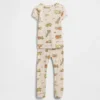 Set pigiama in cotone biologico spazzolato per Neonato & Bebè