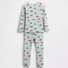 Set pigiama in cotone biologico spazzolato per Neonato & Bebè