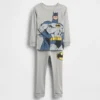 Set pigiama in cotone spazzolato biologico Batman per neonato & bebè