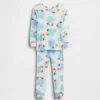 Set pigiama in cotone spazzolato biologico Sesame Street per Neonato & Bebè